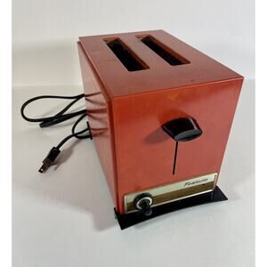 vintage mid century modern toaster rare movie prop works fostoria